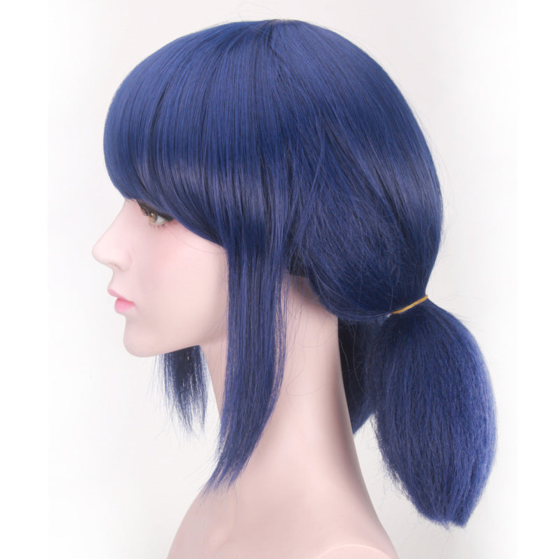 Cosplay wig — side view