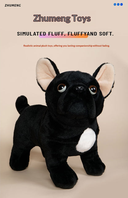 Black Plush Doll With Mesh Bag | Magic Stories