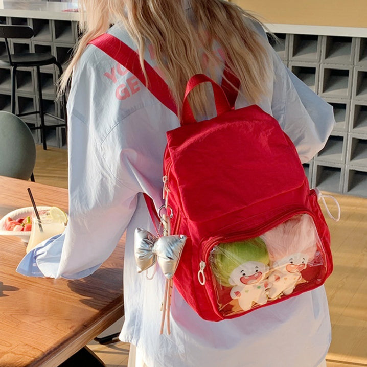 Lightweight And Cute Anime-style Backpack For Students