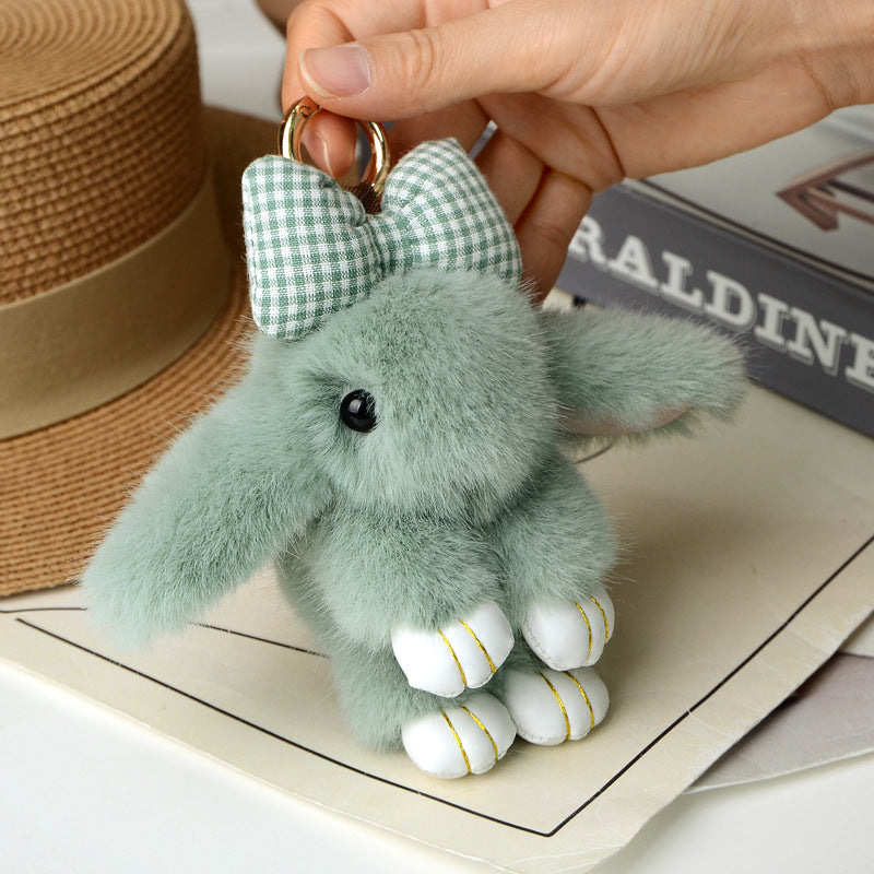 Cartoon Plush Bunny Keychain Pendant | Magic Stories
