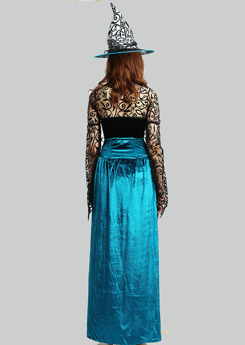 Halloween Cosplay Witch Stage Costume — detail