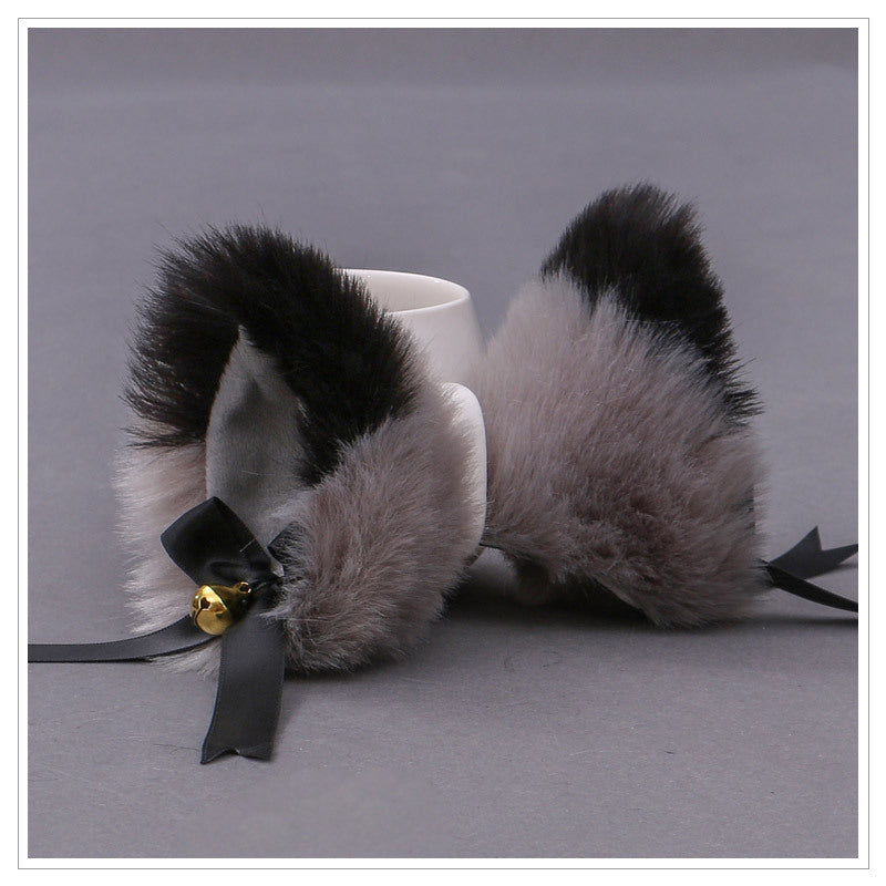 Plush Cute Cat Ears Headband — detail