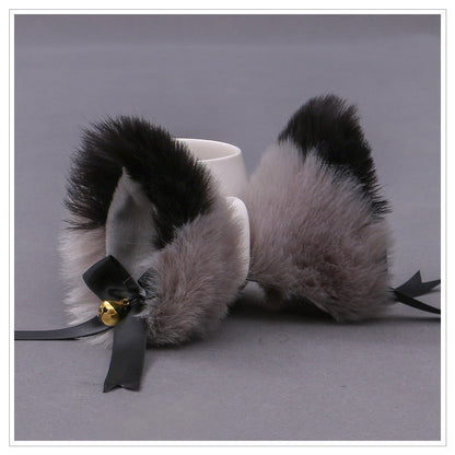 Plush Cute Cat Ears Headband — detail