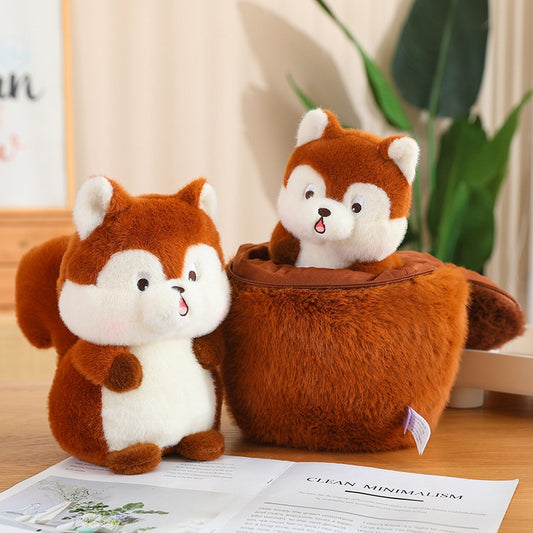 Small Acorn Surprise Squirrel Plush Toy | Magic Stories