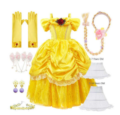 Girls Halloween Costume Princess Dress | Magic Stories
