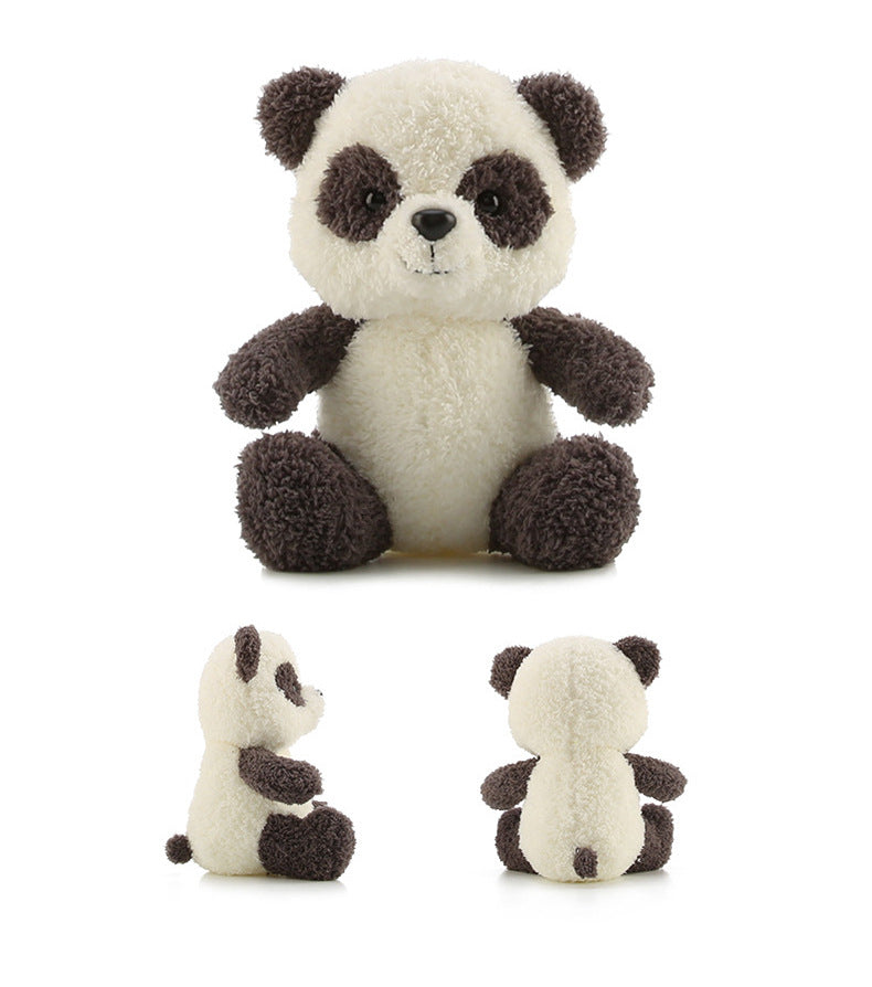 Panda plush doll — detail