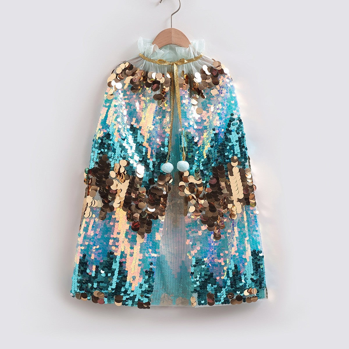 Children's Mermaid Sequin Princess Cape | Magic Stories