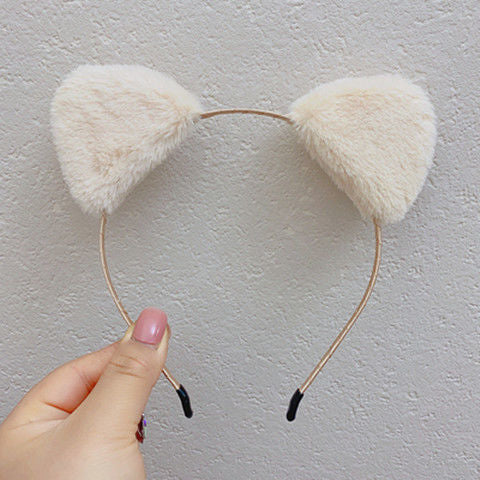 Plush Cat Ear Headband Hairpin For Hair | Magic Stories