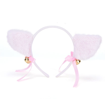 Plush cat ears headband Bells anime show | Magic Stories