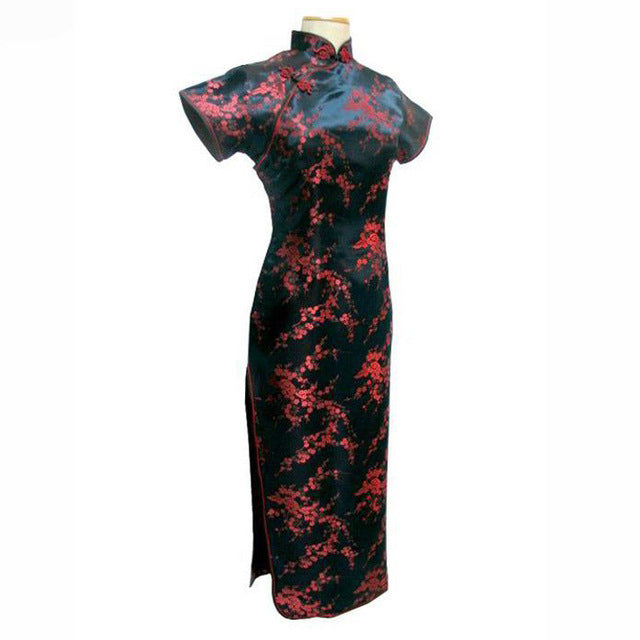 Chinese cheongsam dress — in use