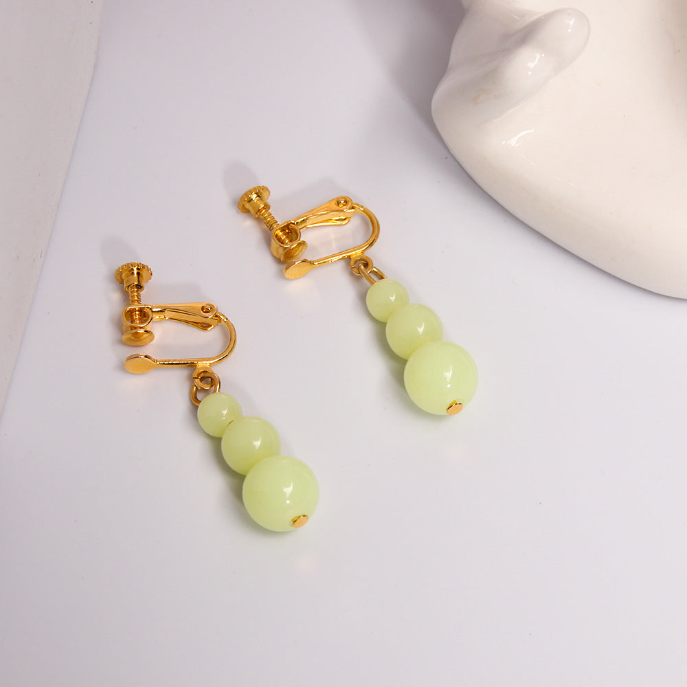 Plastics Earrings Anime Cosplay Periphery — side view