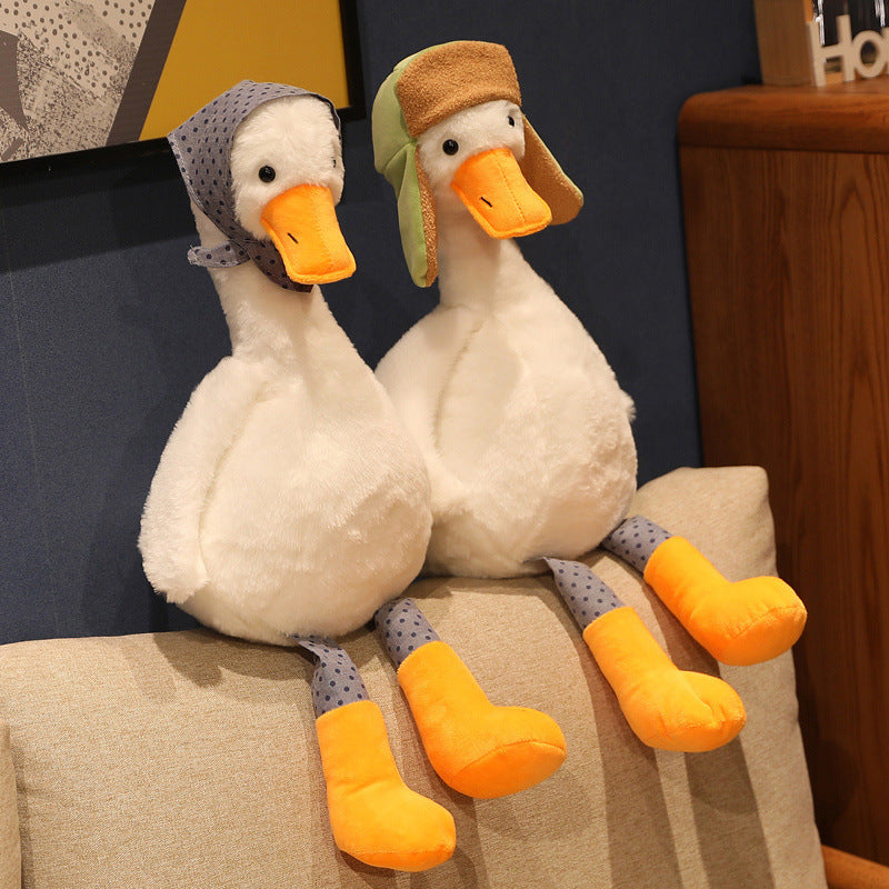 Flying Goose Plush Doll Wings Moving | Magic Stories
