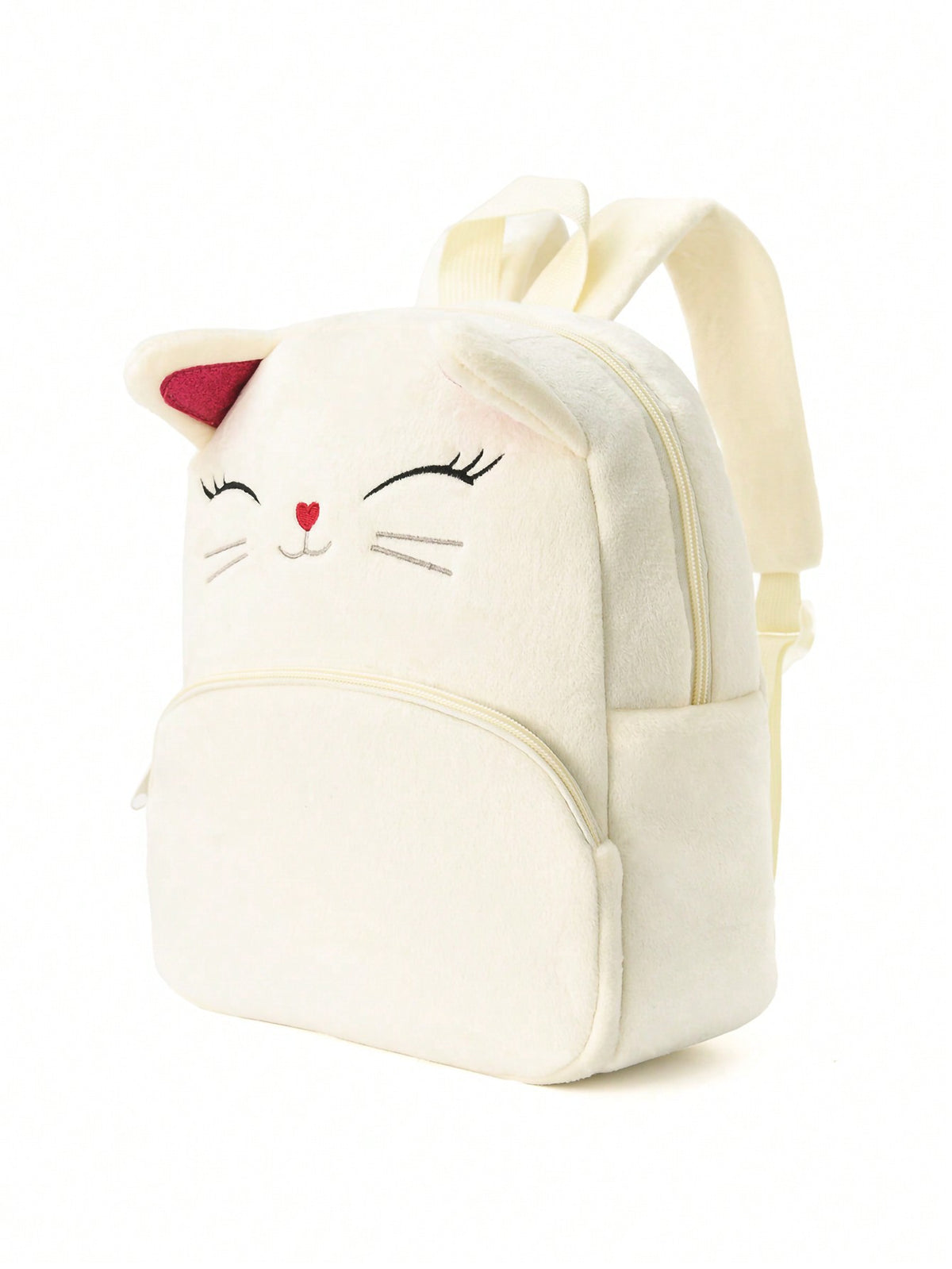 Cartoon Animal Plush Children's Backpack — back view