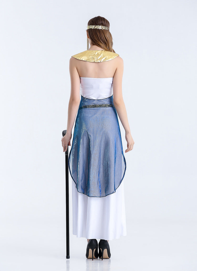 Cleopatra Uniform White New Goddess Costume | Magic Stories