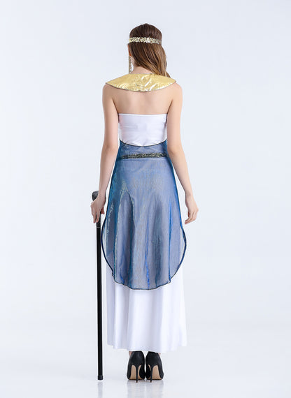 Cleopatra Uniform White New Goddess Costume | Magic Stories