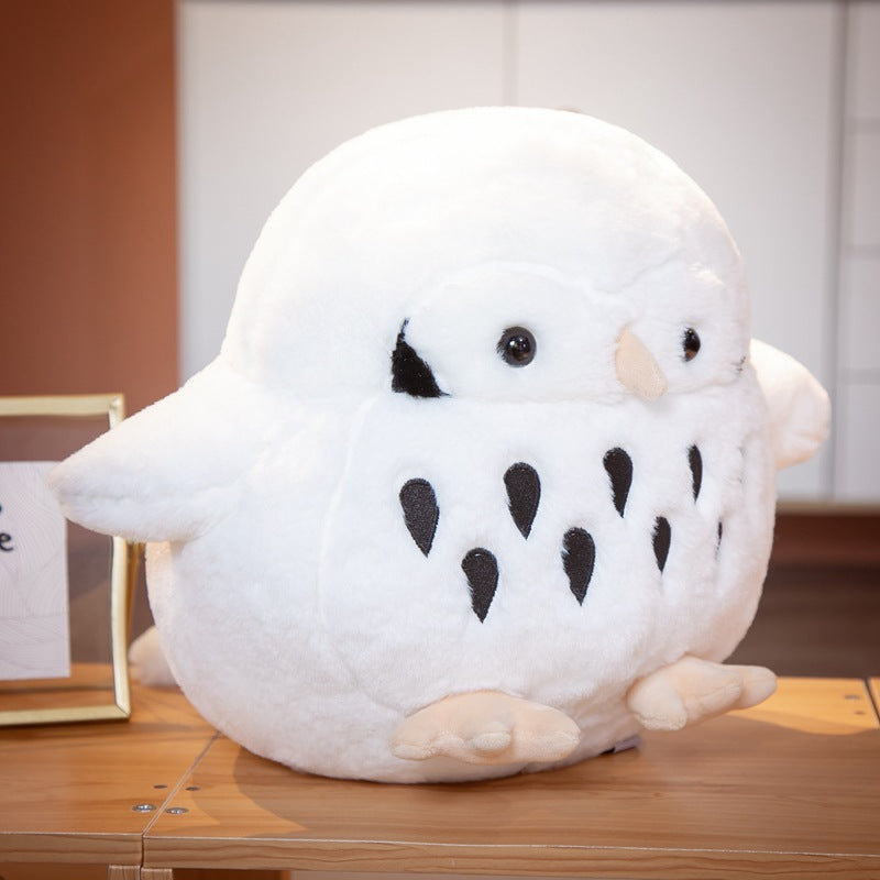 Cute Round Owl Doll Plush Toy Gift | Magic Stories