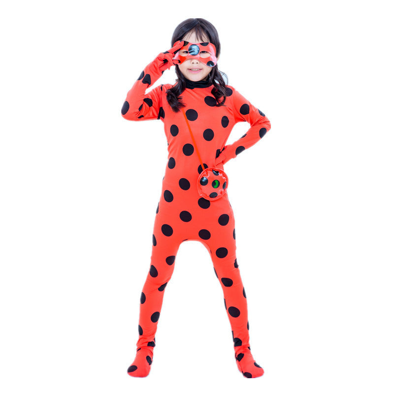 Children's Ladybug Halloween Costume — side view