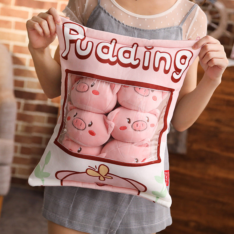 Plush pillow toy — packaging
