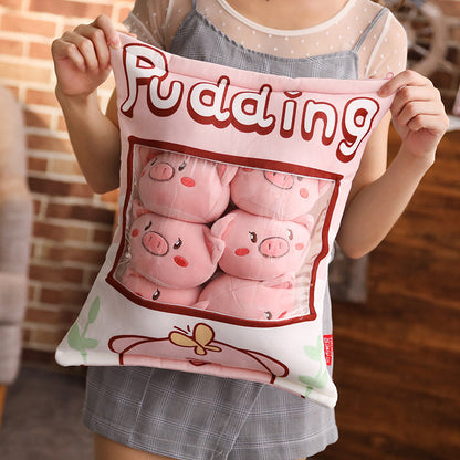 Plush pillow toy — packaging