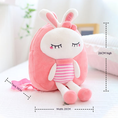 Children's Schoolbag Plush Toy Backpack — packaging
