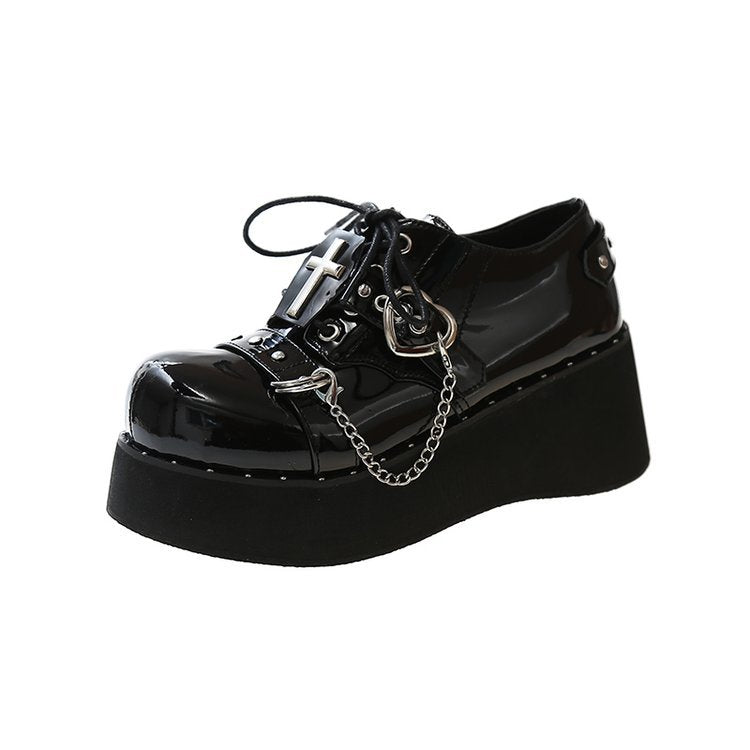 Punk Platform Shoes Dark Lolita Platform | Magic Stories