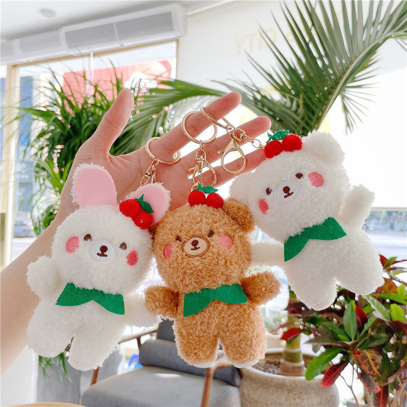 Plush Toy Strawberry Bear Rabbit Toy | Magic Stories