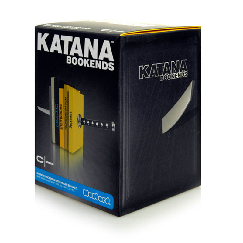 Creative British Katana Ninja Bookends Creative Ornaments — scale reference