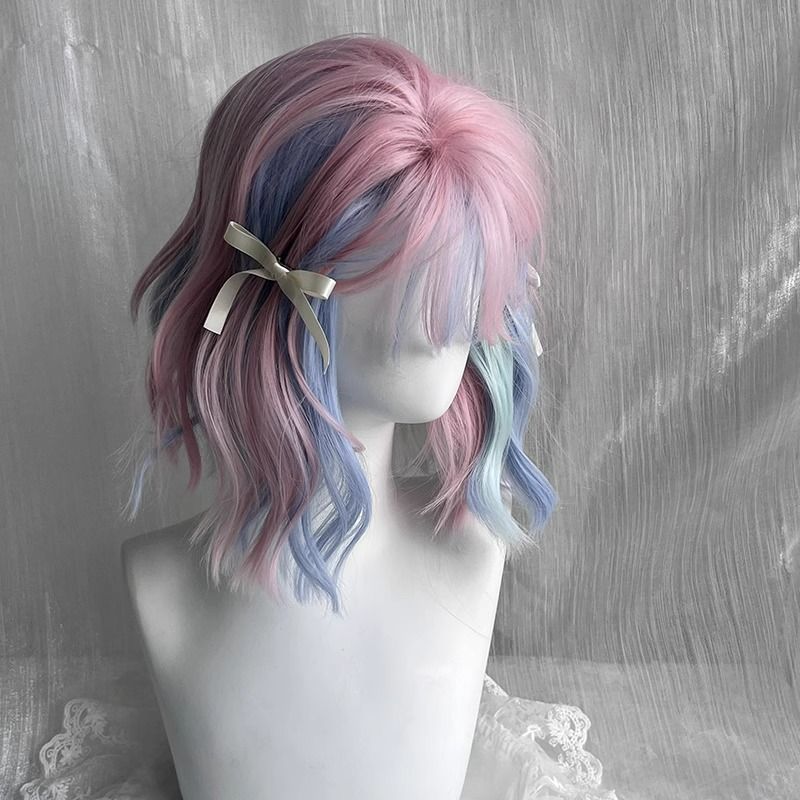 Curly Cosplay Wig Full Headpiece — packaging