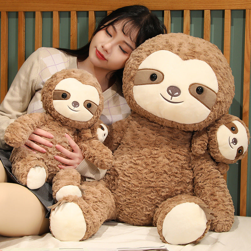 Mother And Child Sloth Doll Plush | Magic Stories