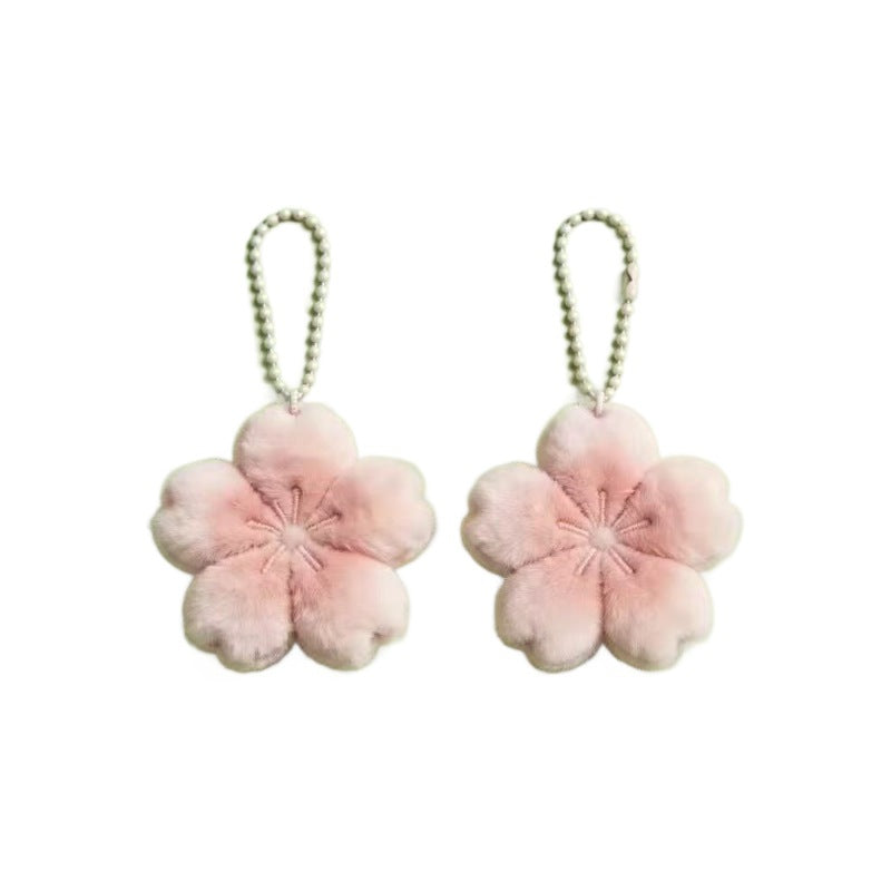 Cherry Blossom Plush Pendant Keychain | Magic Stories