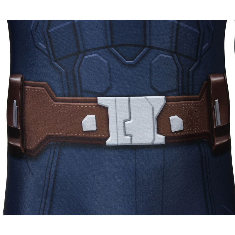 Captain America Winter Soldier Steve Rogers Cosplay Costume — in use