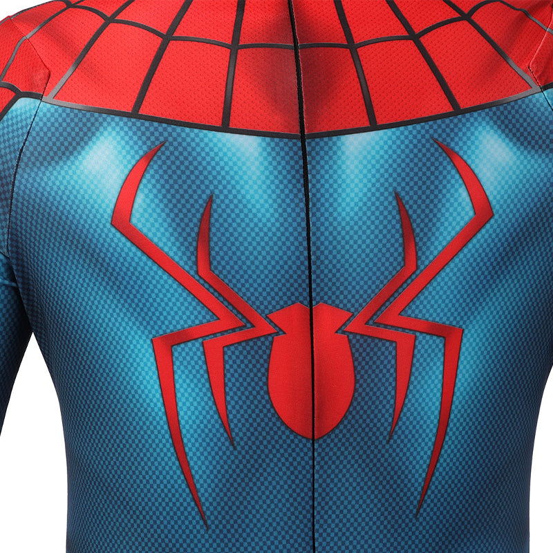 Spider-Man No Way Home Peter Parker Kids Cosplay Costume — back view