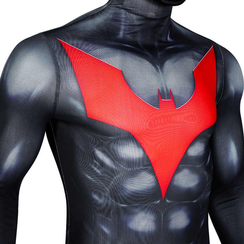 Batman Beyond Terry McGinnis Jumpsuit Cosplay Costume — in use