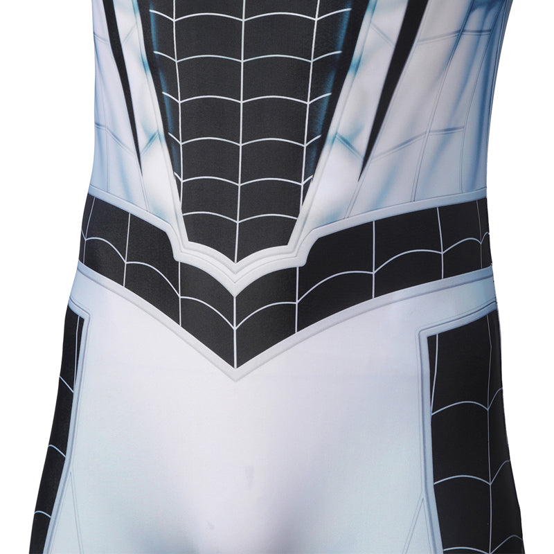 Spider-Man PS5 Negative Suit Jumpsuit Cosplay Costumes — back view
