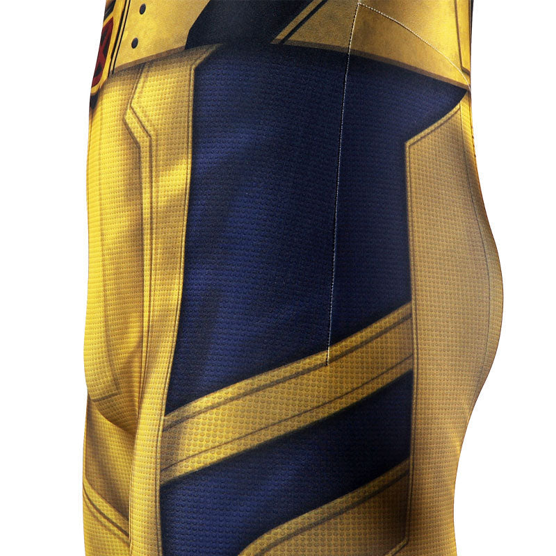 Deadpool 3 Wolverine Jumpsuit Cosplay Costumes — back view