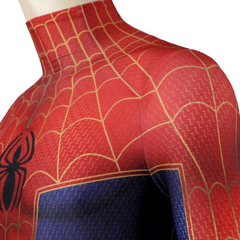 Spider-Man: Across The Spider-Verse Peter Parker Jumpsuit Cosplay Costumes — back view