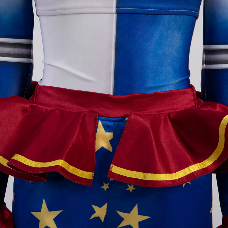 Five Nights at Freddy's Moon Clown Cosplay Costume — side view