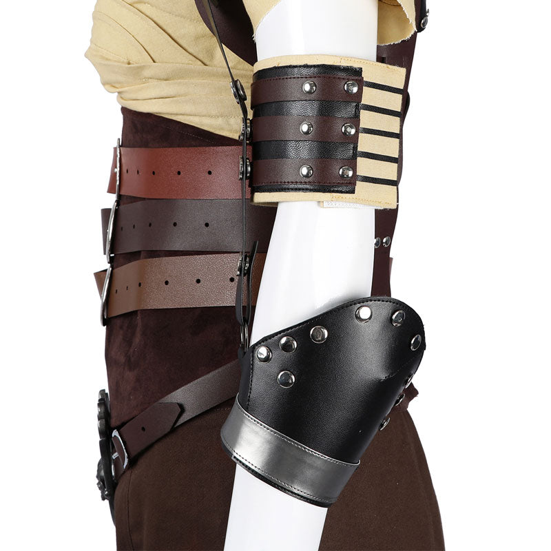 Furiosa: A Mad Max Saga Imperator Furiosa Cosplay Costumes With Cloak — back view