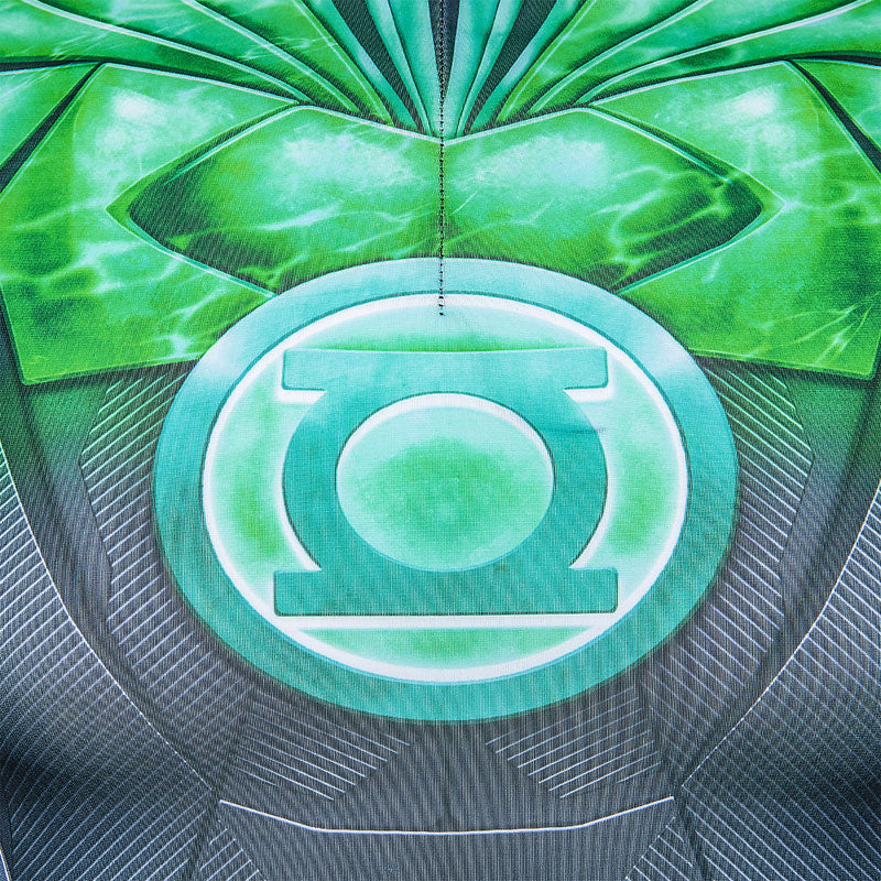 Suicide Squad Green Lantern Jumpsuit Cosplay Costume — back view