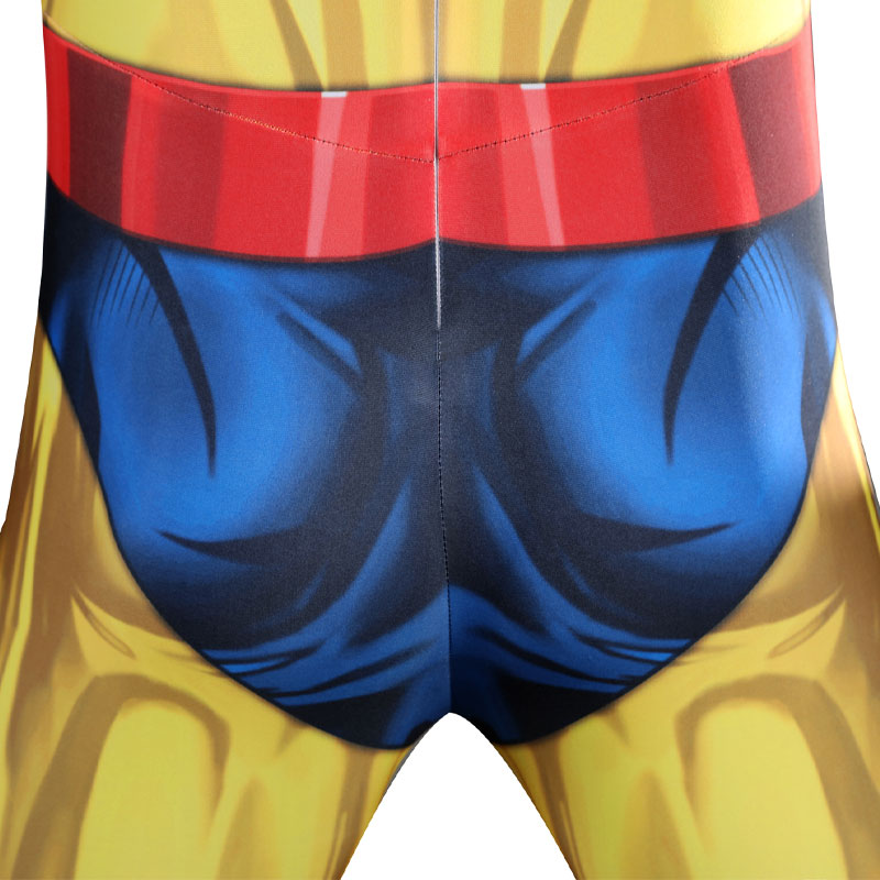 X-Men '97 Wolverine James Howlett Jumpsuit Cosplay Costumes — back view