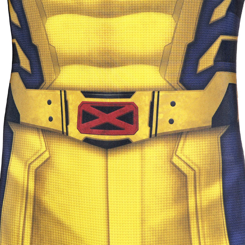 Deadpool 3 Wolverine Jumpsuit Sleeveless Cosplay Costumes