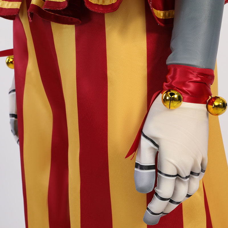 Five Nights at Freddy's Sun Halloween Clown Suit Cosplay Costumes — in use