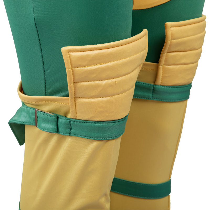 X-Men Rogue Anna Marie Cosplay Costume — back view