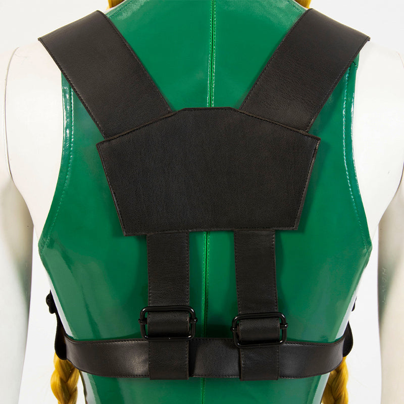 Street Fighter X Tekken Cammy Cosplay Costumes — back view