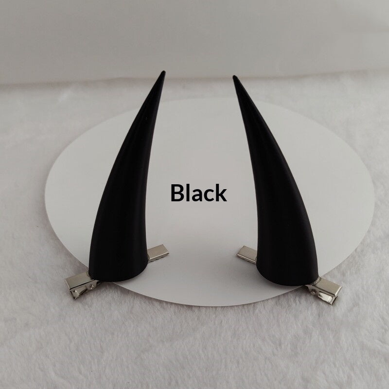 Demon Horn Cosplay Headpiece Prop — detail