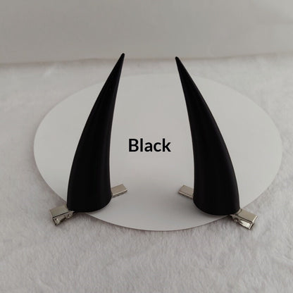 Demon Horn Cosplay Headpiece Prop — detail
