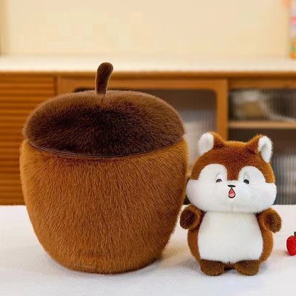 Small Acorn Surprise Squirrel Plush Toy | Magic Stories