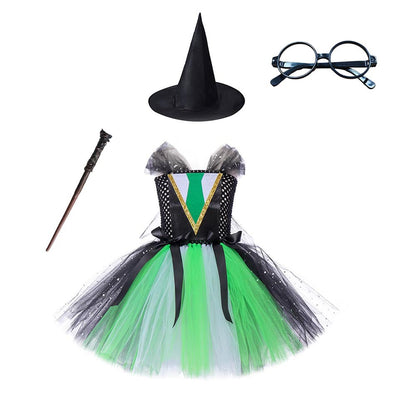 Halloween Cosplay Girls Carnival Party Witch Cosplay Pettiskirt — packaging
