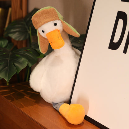 Flying Goose Plush Doll Wings Moving | Magic Stories