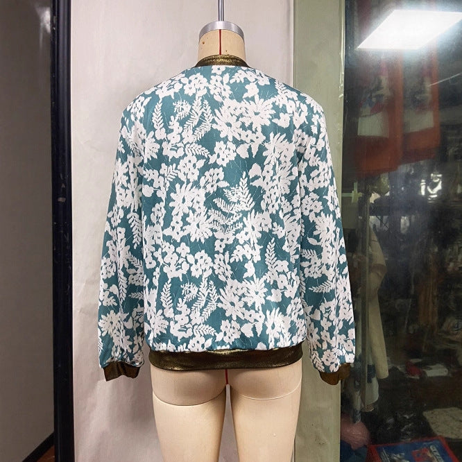 Casual Jacket Slim-fit Zipper Printed Jacket — packaging